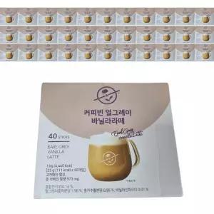 커피빈 바닐라라떼 얼그레이 25g x 40개