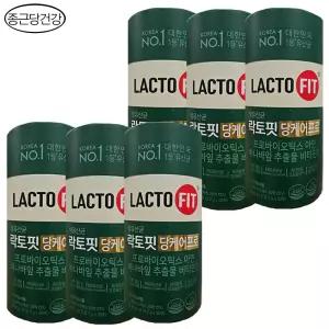종근당건강 생유산균 락토핏 당케어프로 (30포 x 6통) 6개월분/프로바이오틱스 유산균/무료 dj