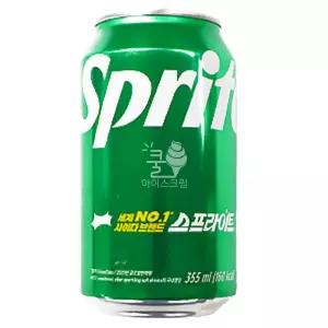 스프라이트 355ml 1개 스프라이트 코카콜라 콜라 사이다 탄산음료 음료수