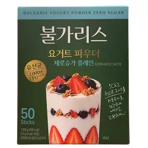 불가리스 요거트 파우더 제로슈가 플레인 1000g