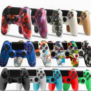6축 자이로스코프가 장착 무선 블루투스 컨트롤러 게임패드 PC 조이스틱 터치패드 PS4 호환 W7 8용 이중 진