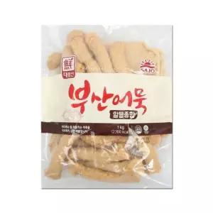 사조대림 대림선 부산어묵 알뜰종합 1kg (냉장),  2개