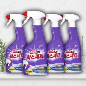 피죤 무때ZERO 세정제 락스세제 750ml X 4개
