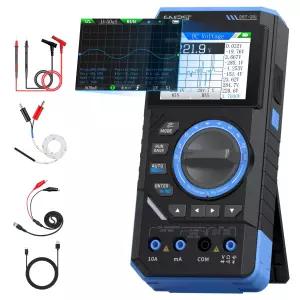 FNIRSI DST-201 3-in-1 1MHz 핸드헬드 오실로스코프 멀티미터 DDS 제너레이터 5MS/s 19 999회 카운트 TRMS