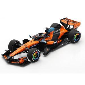 부라고 1:43 스케일 2026 F1 맥라렌 MCL40, 헬멧 포함, 미니어처 플라스틱 다이캐스트 모델, 맞춤 제작 장