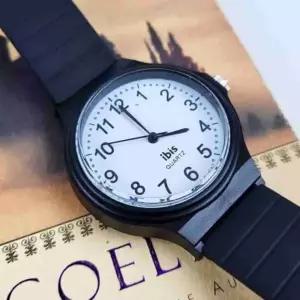 ibis 저소음 아날로그 시계 L 지름30mm 수험생 응원선물 수능손목시계