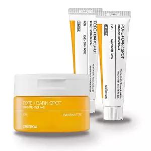 셀리맥스 트라넥삼산 브라이트닝 기미크림 35ml X2개+대용량모공 잡티 패드 80매