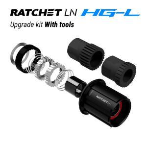 라쳇 LN  키트 18T 36T 54T 11단 HG 프리허브 바디 도구 포함 370 자전거 리어 허브 3폴 교체 변환용