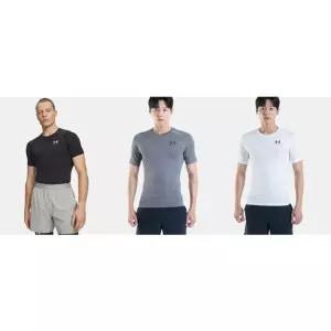 [갤러리아] [언더아머] 남성 HeatGear 컴프레션 기능성 이너웨어 반팔 1361518