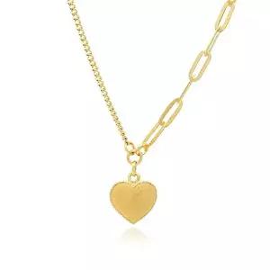 [골드모아]여자 순금 목걸이 11.25g [샌딩 하트]