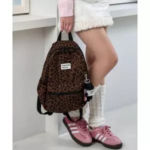 MASMARULEZ mini ver. daily backpack_Grand leopard Deep brown