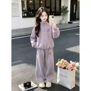 하프집업 기모 스? 와이드 셋업 R28754