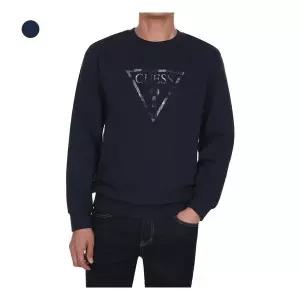 [매장정품] 게스 남성 체크삼각로고 F리 LEECE SWEATSHIRT KO4K04C6 2376346