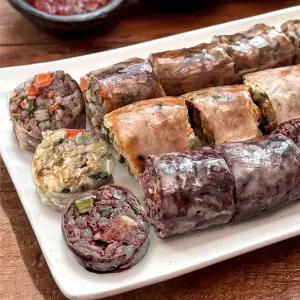 26년전통 귀빈정 순대 3종 찹쌀 두부 고기 500g 2팩