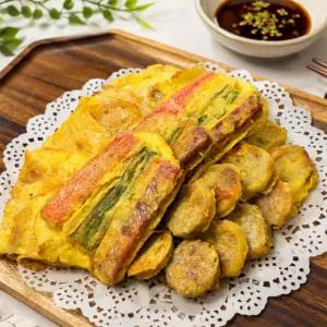 수제 동태전 동그랑땡 오색꼬치전 생선전 제수용전 순살 냉동 1kg