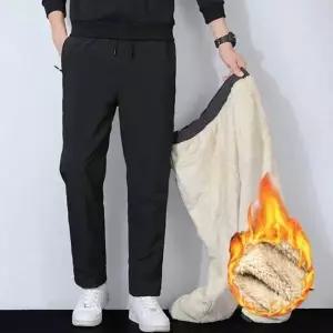 [제이큐]트레이닝 남녀공용 밴딩 털츄리닝바지 작업복 융털바지 기모 털트