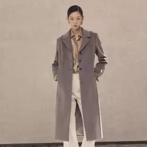 [르네크루]26FW 울실크 맥시 코트