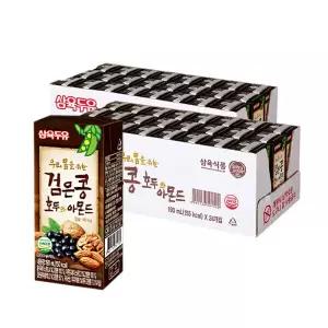 삼육두유 검은콩 호두와 아몬드 190ml 48팩 (24팩x2) 180662