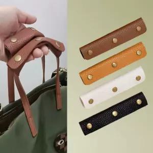 고품질 가방 손잡이 가죽 커버 캐리어 핸들 교체 부자재 끈 스트랩