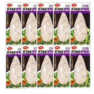 공식 하림 냉장 닭가슴살 블랙페퍼 100g 10봉 181292