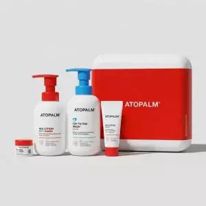 [선물기획] 아토팜 에센셜 세트(로션200ml+워시300ml)+(로션20ml+크림8ml)