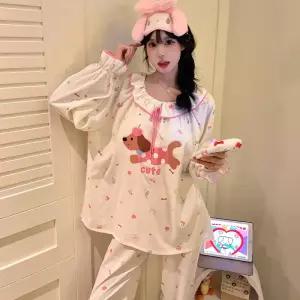 큐티강아지브라캡파자마