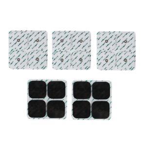 FITOP PHYTOP 10개 교체 패드 20개 범용 3.5mm 스냅 전극 크기 2x2