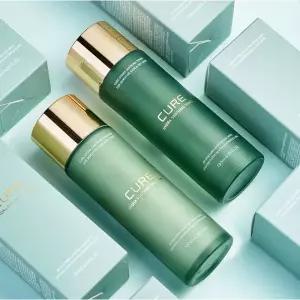 김정문알로에 큐어 하이드라 수딩 토너+에멀젼 130ml