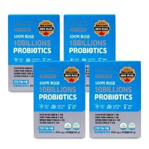 GNM자연의품격 100억 프로바이오틱스 500mg x 60캡슐 4박스 ck
