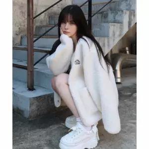 JEEP 레트로 마운틴 코지 플리스 가디건 (JR5TZU193IV)