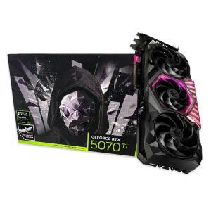 갤럭시 GALAX 지포스 RTX 5070 Ti HOF GAMING BLACK D7 16GB