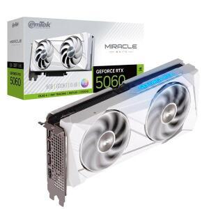 이엠텍 지포스 RTX 5060 MIRACLE WHITE D7 8GB