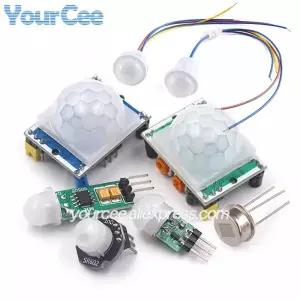 HC-SR501 AS312 RD624 SR602 IR 초전기 적외선 미니 소형 모듈 Arduino 용 모션 센서 감지기