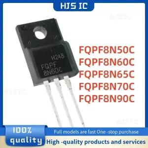 10PCS FQPF8N50C 트랜지스터 TO-220F 전자 제품