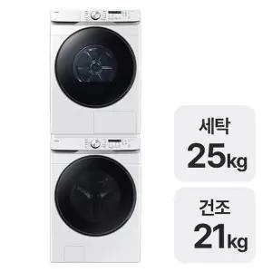 삼성전자 그랑데 AI WF25DG8250BW + DV21DG8200BW