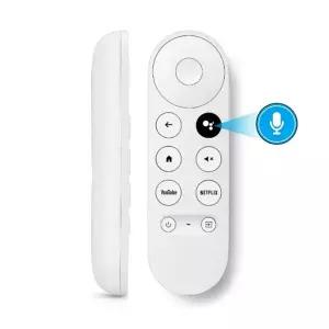 G9N9N Google Chromecast 4K Snow 스마트 TV 스트리밍 스틱 리모컨과 호환되는 교체 음성 원격 제어