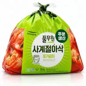 풀무원 사계절 아삭 포기김치 10kg