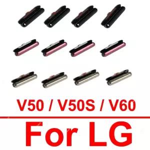 LG V50 V50S V60 전원 볼륨 사이드 키 버튼 부품 4개입