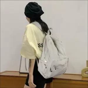 여자 백팩 무지 데일리 배낭 수납력 좋은 소재 가벼운
