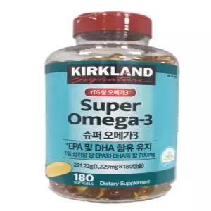 커클랜드 슈퍼오메가3 R-TG 1229mg 180캡슐
