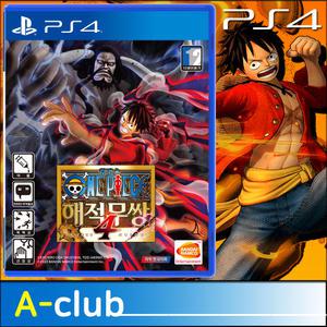 PS4 원피스 해적무쌍4 한글판 패키지 새제품