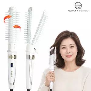 퀸스IN태양 오토롤링 브러쉬고데기 시즌2 자동회전 뽕 뿌리볼륨 매직 볼륨웨이브 헤어롤탈착 구르프 봉고데기 해외겸용