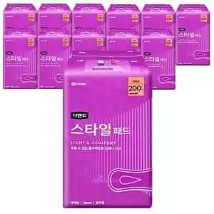 디펜드 스타일 패드 여성용 대용량 18P x12팩-박스 / 요실금패드