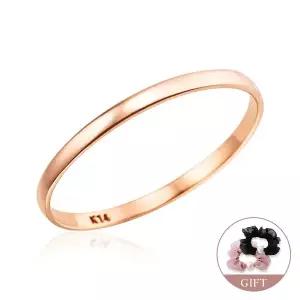 [비앤비골드]*10월특가* [비앤비골드] (10월베스트)14K/18K 심플링 1.5mm 엥게이지 반지 NPR15672