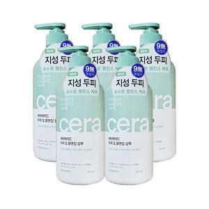 애경 더마앤모어 세라마이드 두피 딥 클렌징 샴푸 600ml 5개 헤어