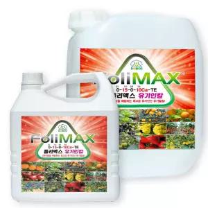 폴리맥스10L 유기 인산 칼슘 폴리 인산 킬레이트제 DTPA EDTA 미량요소 도장 억제 뿌리 발근 복합비료 액비