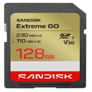 SANDISK SDXC Extreme GO 128GB SD메모리카드 SDXGN