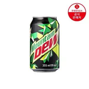 [롯데칠성][본사직영] 마운틴듀 355ml x 24캔