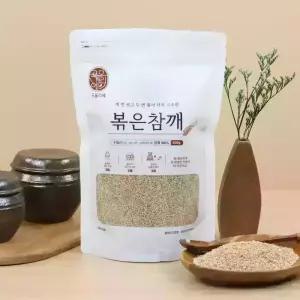 세 번 씻고 두 번 볶아 더 고소한 볶음 참깨 500g 통깨