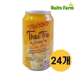 [루츠팜] 태국 타스코 타이티 310mlX24개 1박스 tasco thai tea 태국밀크티 홍차 밀크티